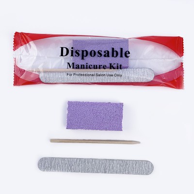 Fast Delivery professional nail salon mini japanese disposable pumice pedicure kit 300 sets/cases